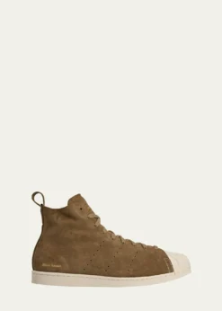 adidas x Wales BonnerSuperstar Suede High-Top Sneakers