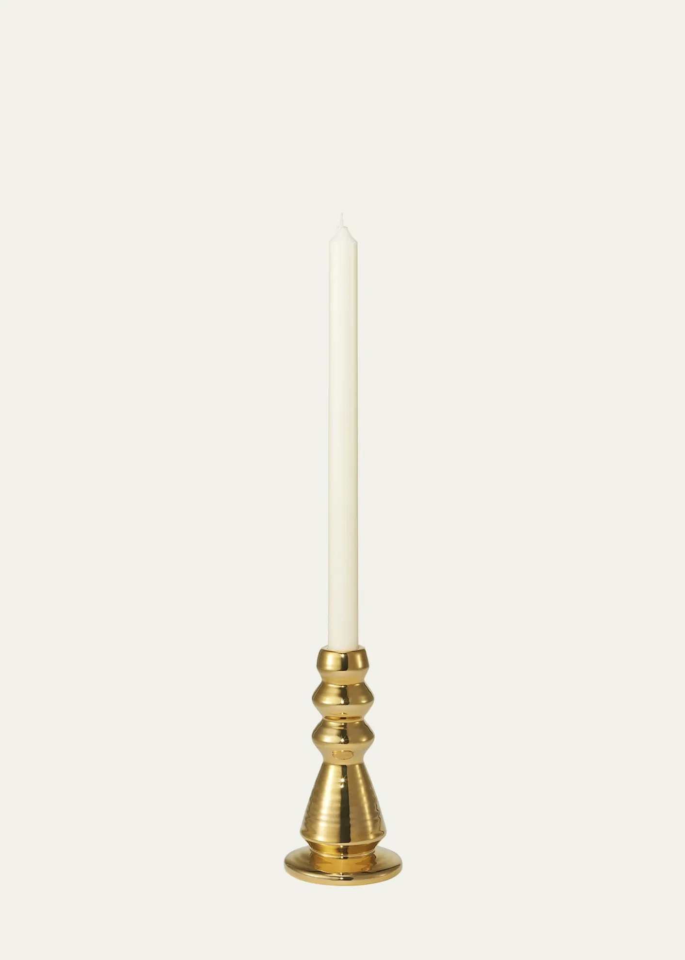 AERINAllette 6.3" Large Candleholder, Gold