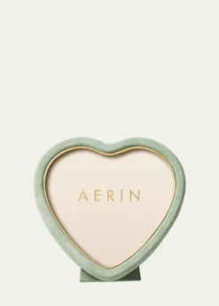 AERINValentina Suede Heart Frame