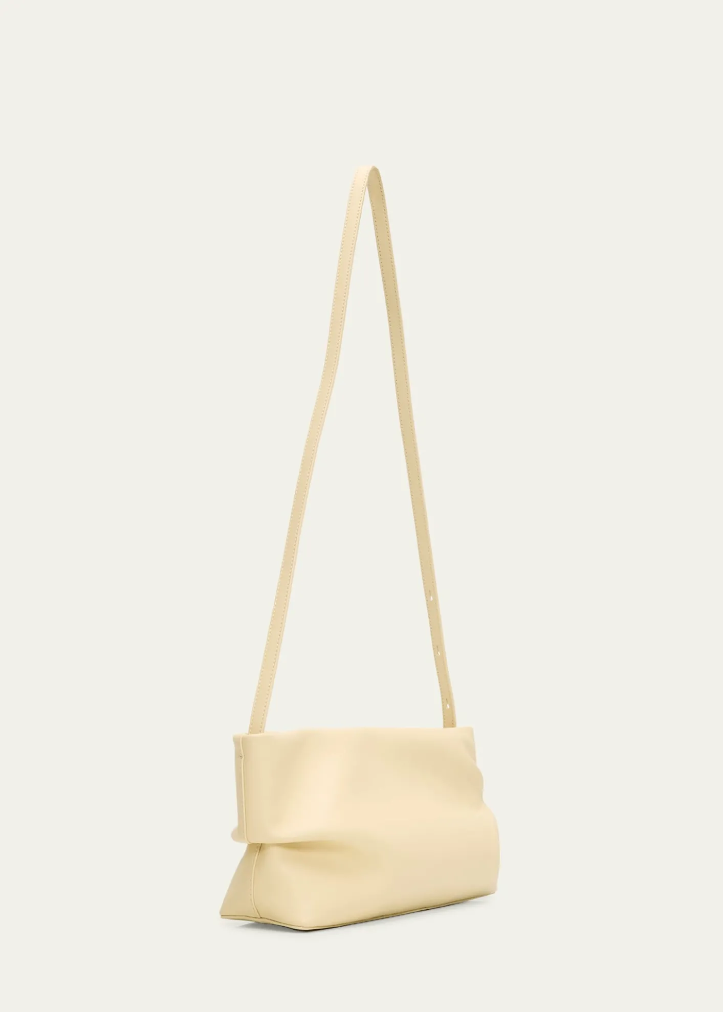 Aesther EkmeNina Slouchy Leather Clutch Bag