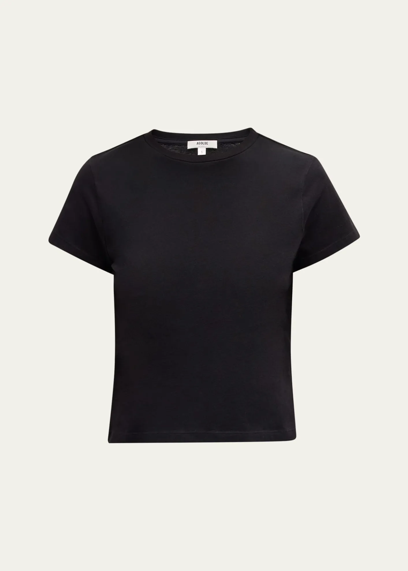 AGOLDEAdine Cropped Short Sleeve Tee