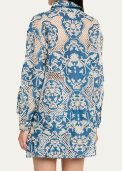 Agua by Agua BenditaCecilia Ribbons Button-Front Shirt
