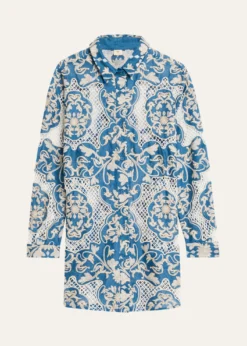 Agua by Agua BenditaCecilia Ribbons Button-Front Shirt