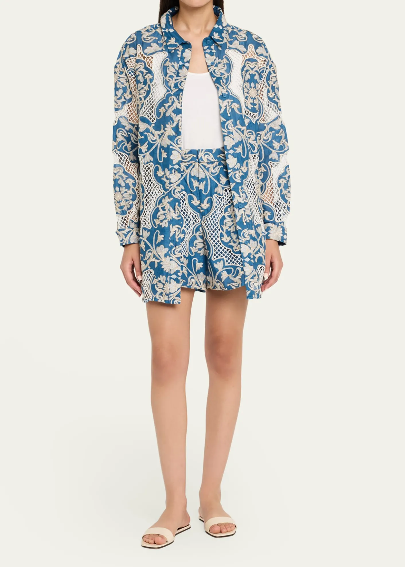 Agua by Agua BenditaMaratea Ribbons Shorts