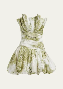 AjeChromatic Mini Bubble Dress