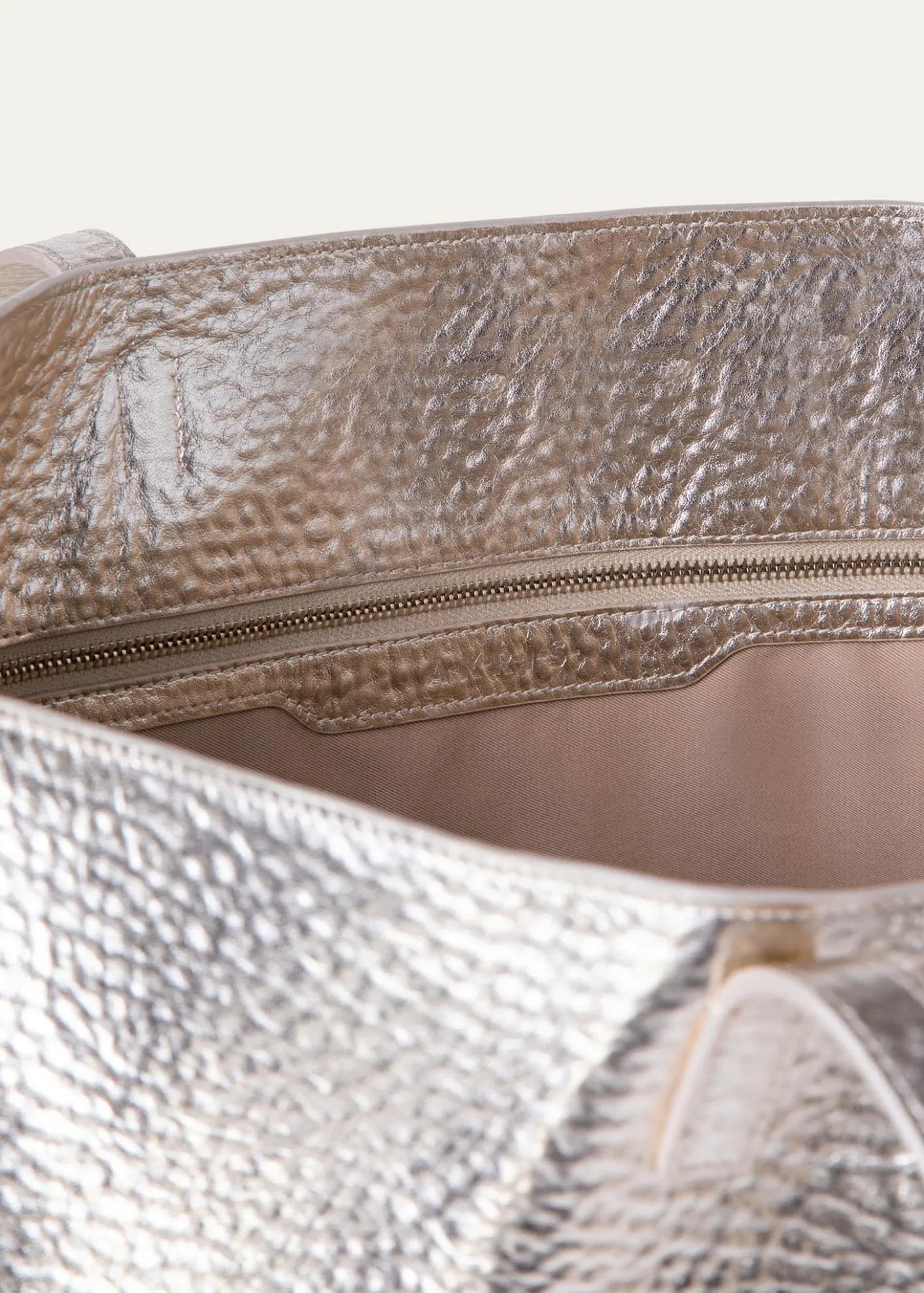 AkrisAi Medium Hammered Shoulder Bag