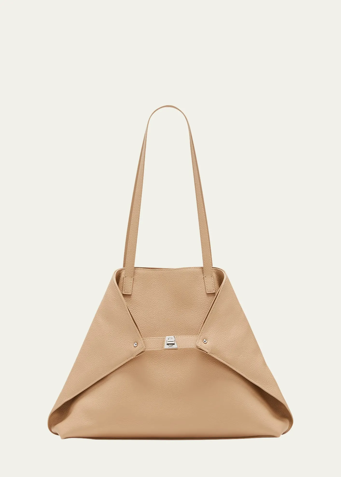 AkrisAi Medium Soft Leather Shoulder Bag