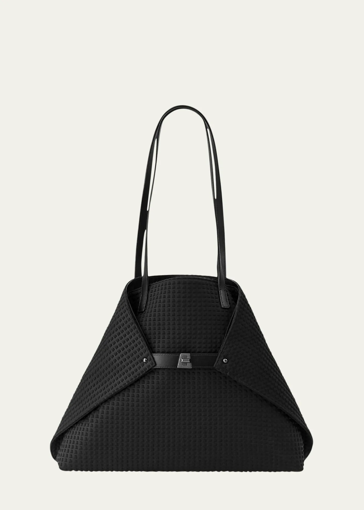AkrisAi Medium Techno Fabric Shoulder Bag