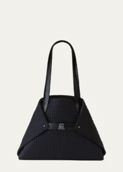 AkrisAi Small Fabric Shoulder Tote Bag