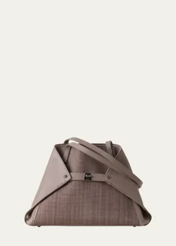AkrisAi Small Leather Shoulder Bag