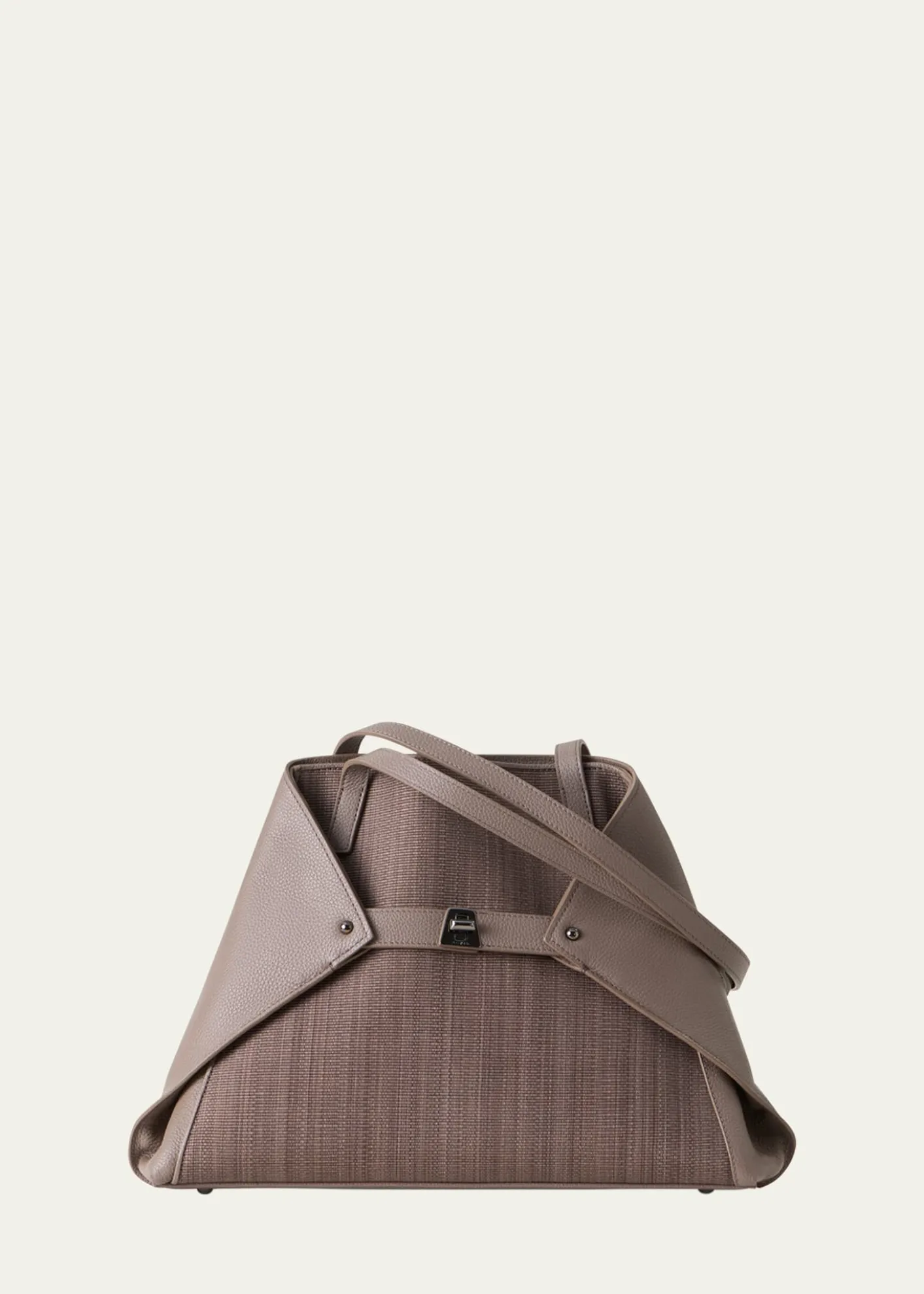 AkrisAi Small Leather Shoulder Bag