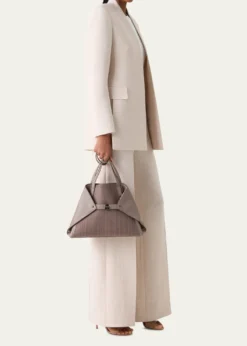 AkrisAi Small Leather Shoulder Bag