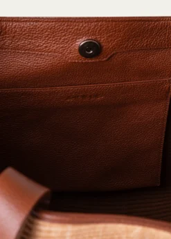AkrisAlexa Medium Raffia Tote Bag