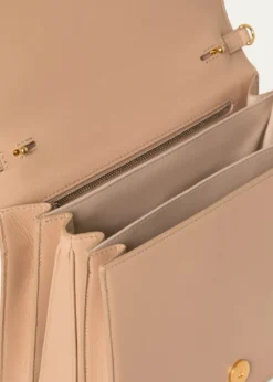 AkrisAlice Flap Leather Crossbody Bag