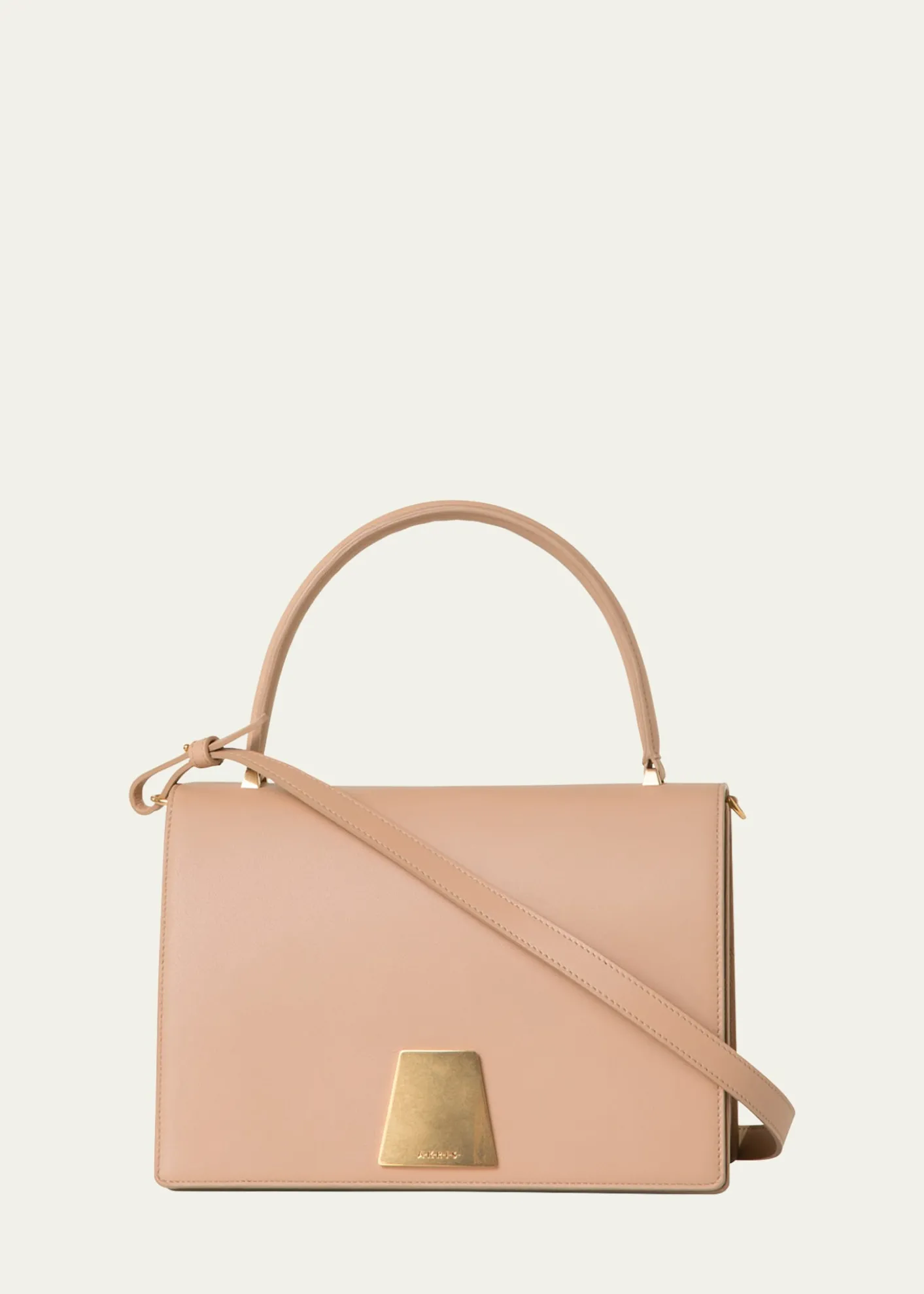 AkrisAlice Flap Leather Crossbody Bag