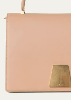 AkrisAlice Flap Leather Crossbody Bag