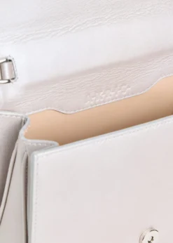 AkrisAlice Mini Rhinestone Satin Top-Handle Bag