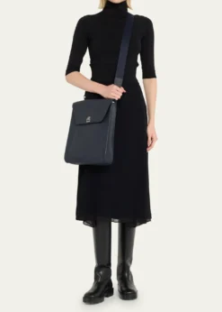 AkrisAnouk Calfskin Medium Messenger Bag