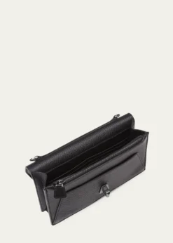 AkrisAnouk Cervo Leather Clutch Bag w/Chain