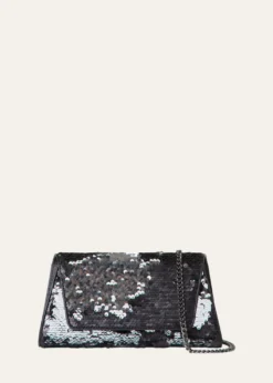 AkrisAnouk Mini Sequined Clutch Bag