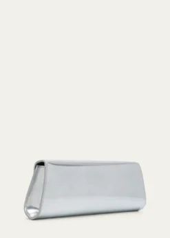 AkrisAnouk Small Metallic Leather Clutch Bag