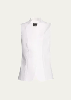 AkrisBaumwolle Stretch Sleeveless Blouse