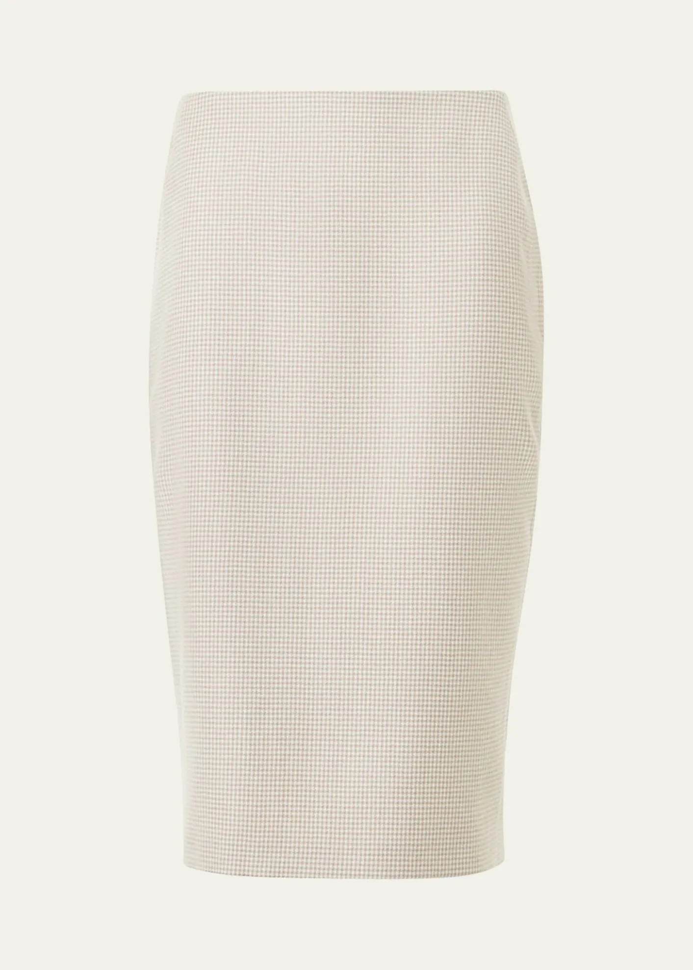 AkrisCashmere Pepita Pencil Skirt