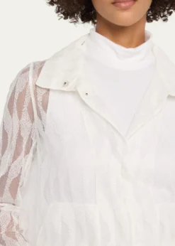 AkrisCastro High Plains Embroidered Tulle Jacket