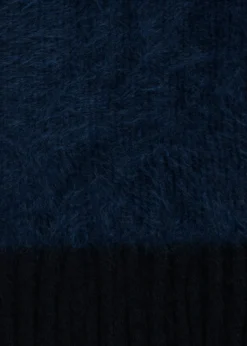 AkrisCloud Cashmere Rib Fringe Scarf