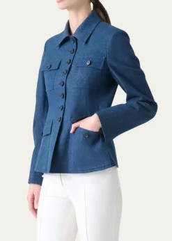 AkrisDelia Stretch Denim Jacket