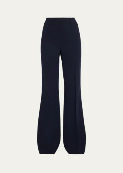 AkrisFarrah Boot-Cut Mid-Rise Wool Pants