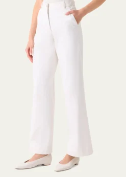 AkrisFinnian Wide-Leg Denim Pants
