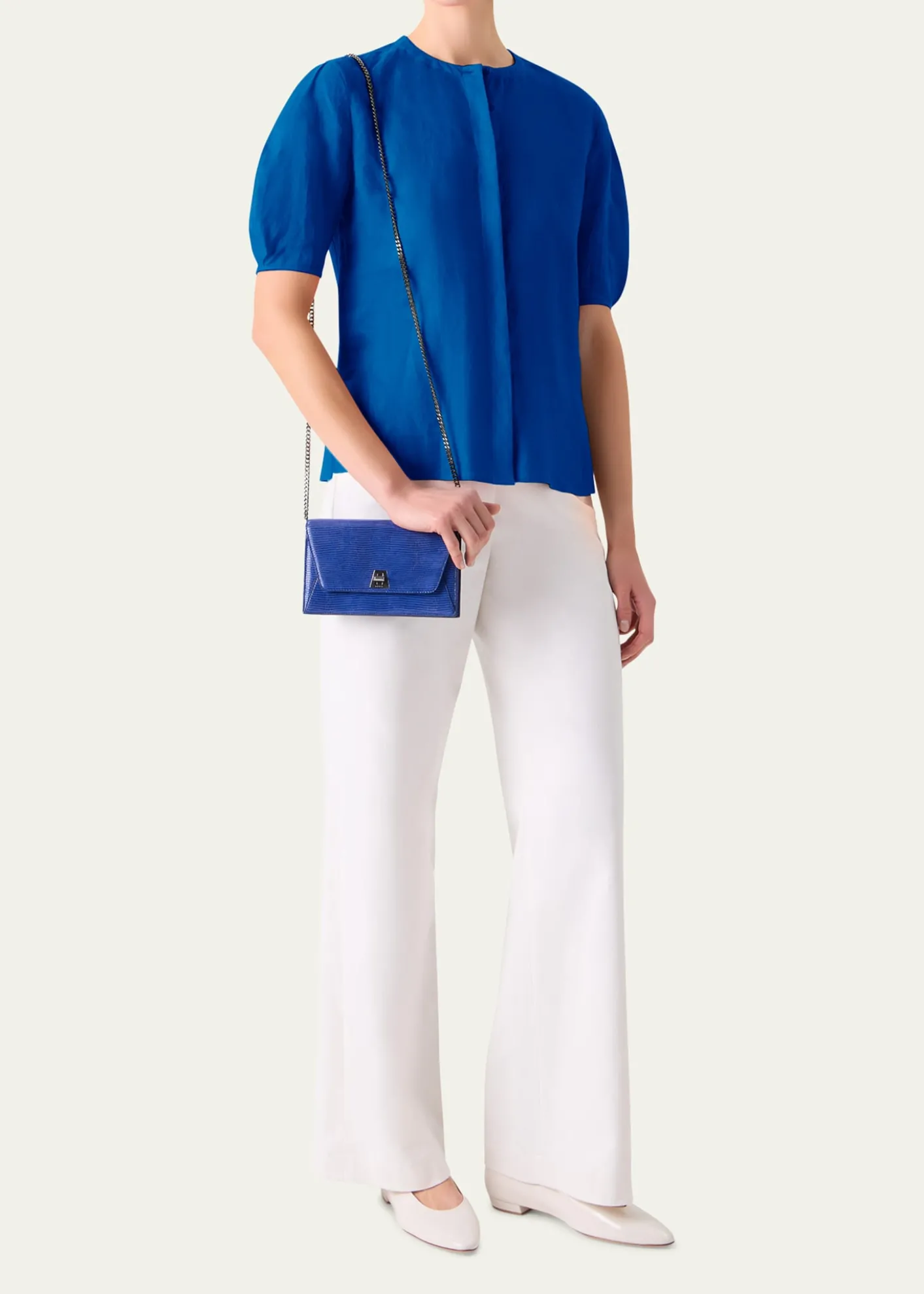 AkrisFinnian Wide-Leg Denim Pants