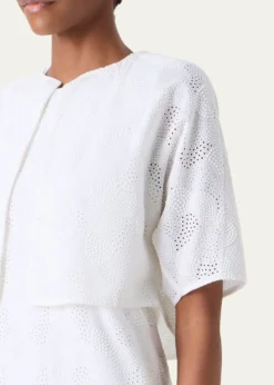 AkrisHonora Orbit Broderie Anglaise Bolero Jacket