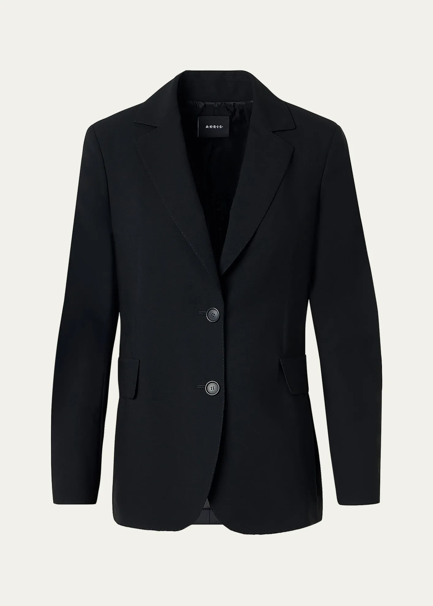 AkrisMalik Cool Wool Single-Breasted Jacket