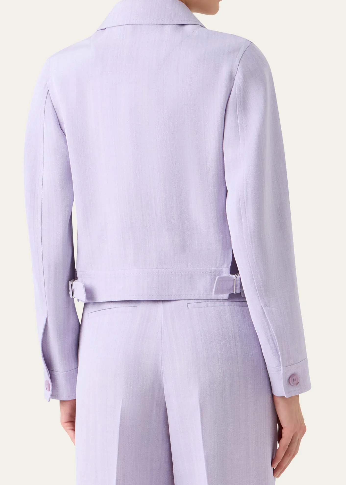 AkrisMelange Twill Peer Short Jacket