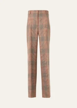 Akris puntoChiaro Glen Check Heavy Wool Twill Pants