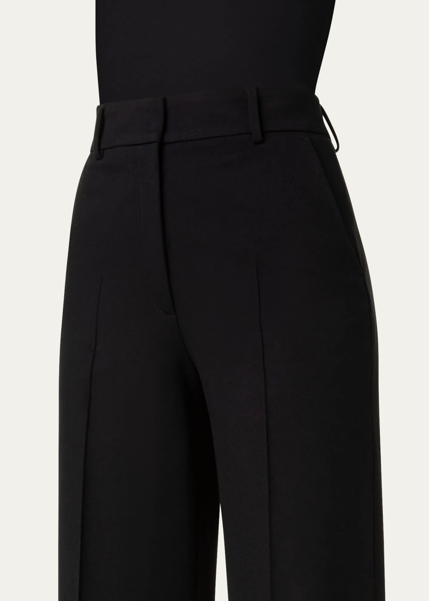 Akris puntoChiaro Signature Jersey Pants