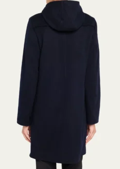 Akris puntoDuffle Reversible Hooded Coat