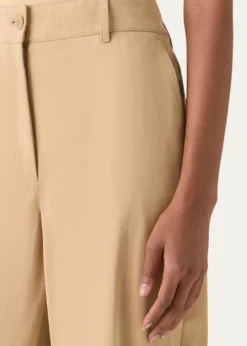 Akris puntoFraser Cotton Gabardine Barrel-Leg Ankle Pants