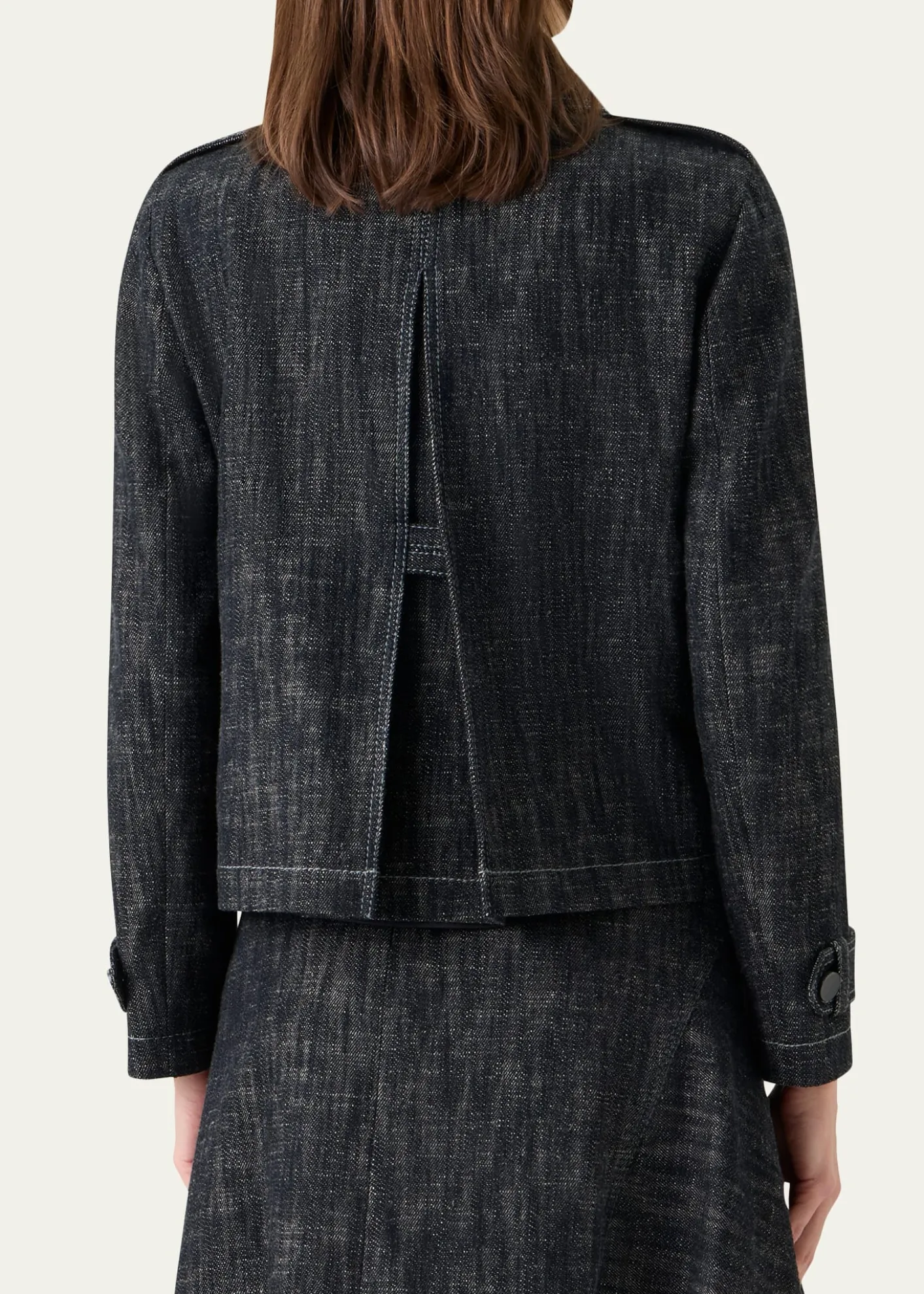 Akris puntoHeavyweight Cotton Denim Jacket