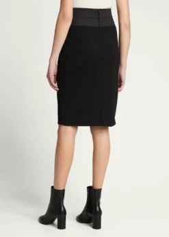 Akris puntoHigh-Waist Jersey Pencil Skirt