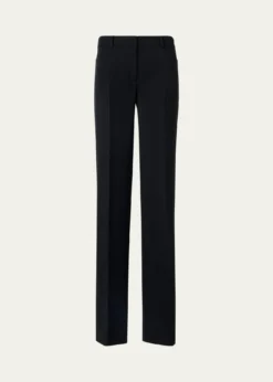 Akris puntoMikka Wool Tricotine Straight-Leg Pants
