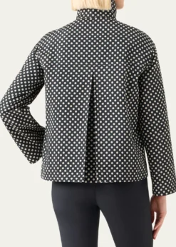 Akris puntoPolka-Dot Single-Breasted Jacket