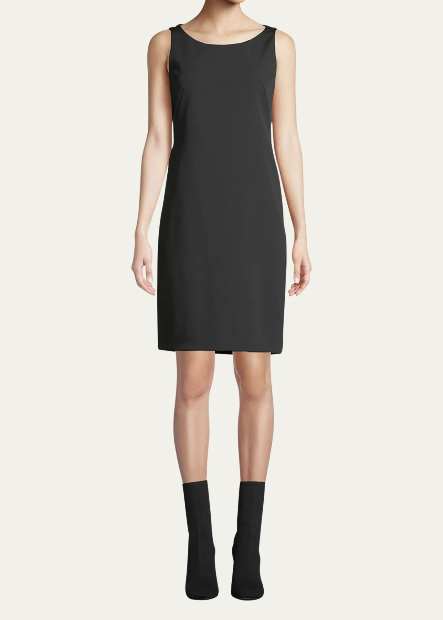 AkrisSilk Crepe Shift Dress