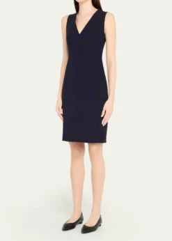 AkrisSleeveless V-Neck Dress