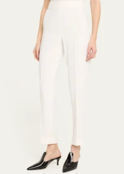 AkrisStraight Leg Wool Pants