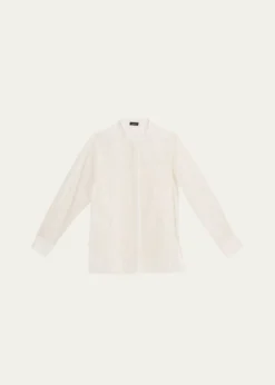AkrisWave Broderie Anglaise Cotton Voile Blouse