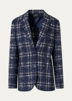 AkrisWool-Viscose Tweed Kora Jacket