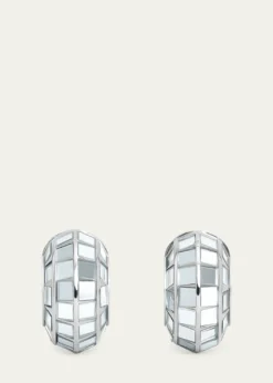 ALAIADisco Crystal Small Hoop Earrings